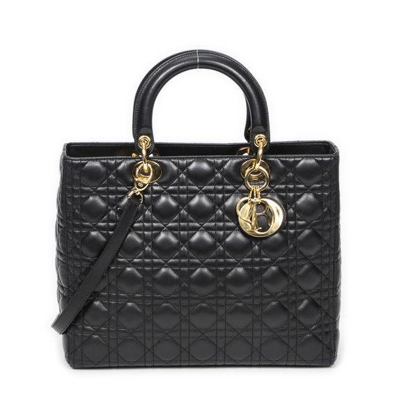 Dior Handbags - Dior Large Lady Dior Zip